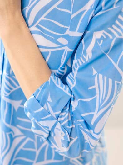 Perfect Match Bluse Jeansblau