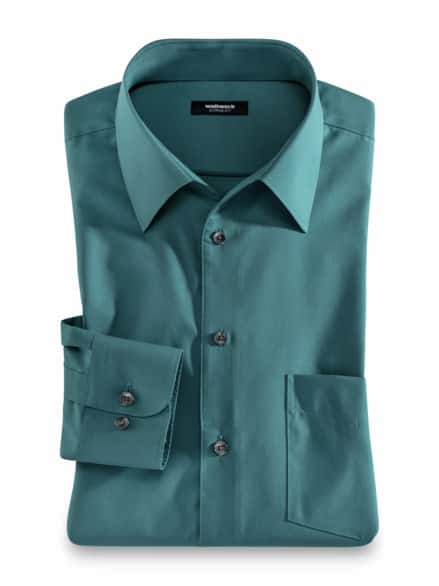 Extraglatt-Hemd Walbusch-Kragen Lagune Extraglatt-Hemd Walbusch-Kragen Lagune