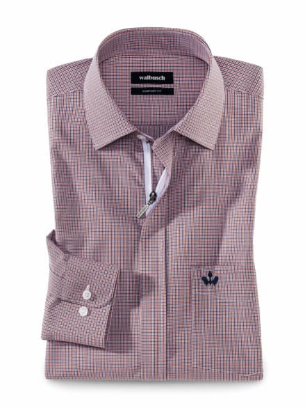 Extraglatt-Hemd Zip & Go Vichy Terra