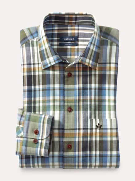 Premium-Flanell Hemd Karo Schilf Premium-Flanell Hemd Karo Schilf