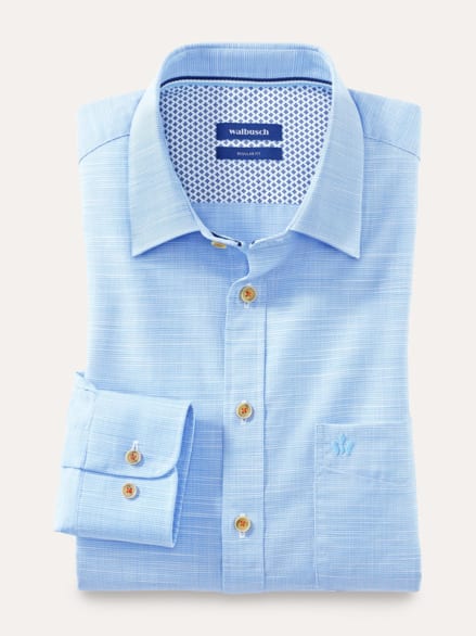 Soft-Tropical Hemd Uni Hellblau Soft-Tropical Hemd Uni Hellblau