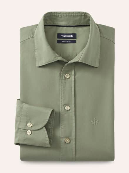 Überfärber-Hemd Schilf