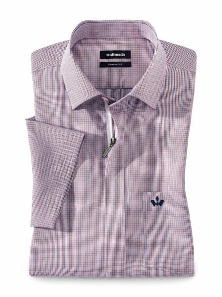 Extraglatt-Hemd Zip & Go Vichy Terra