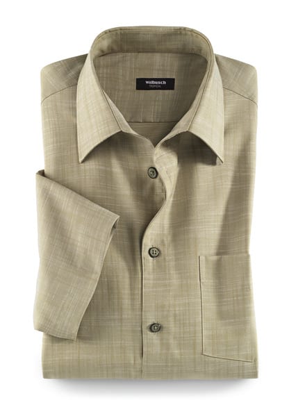 Extraglatt-Hemd Tropical Schilf