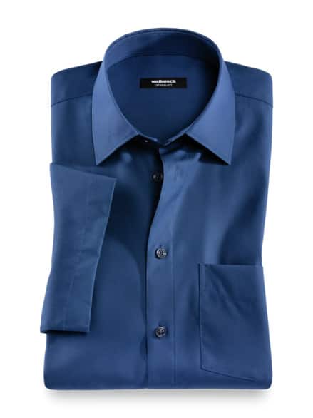 Extraglatt-Hemd Kent-Kragen Navy