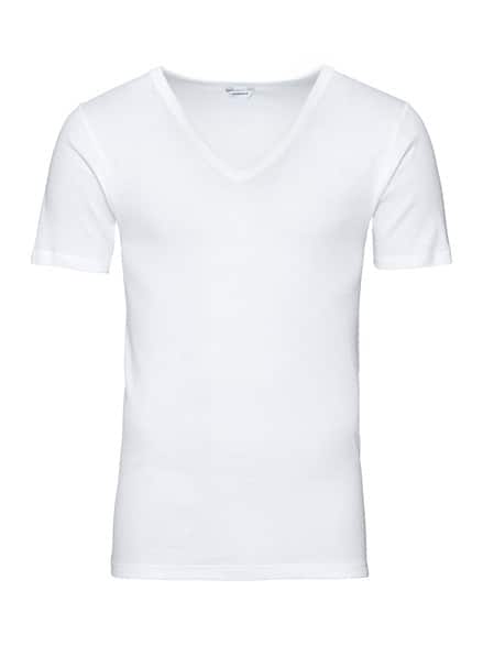 Masterclass-V-Shirt 2er-Pack Weiß