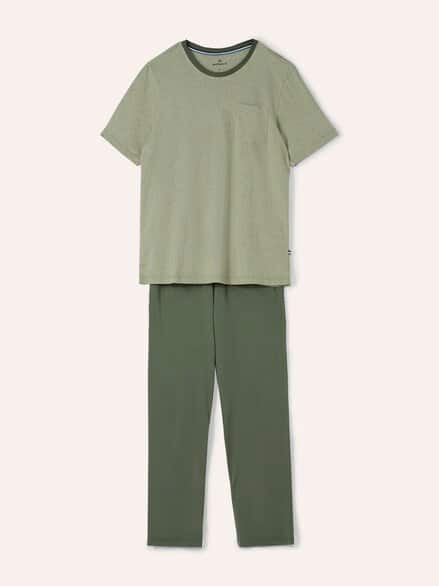 Pyjama Everyday Grün