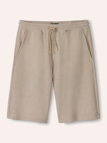 Freizeitshorts Extraglatt Sand