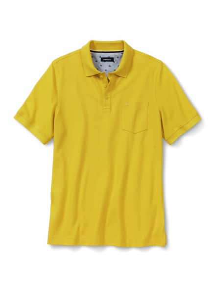 Pique-Polo Pima Cotton Gelb