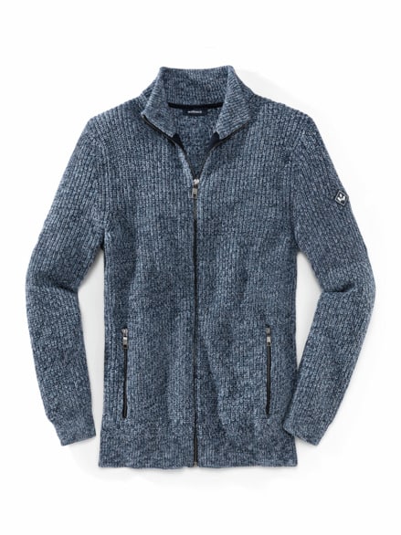 Mouline Zip-Jacke Lichtblau Mouline Zip-Jacke Lichtblau