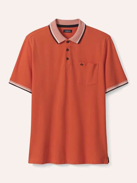 Pique-Polo Hitzefrei Uni Orange