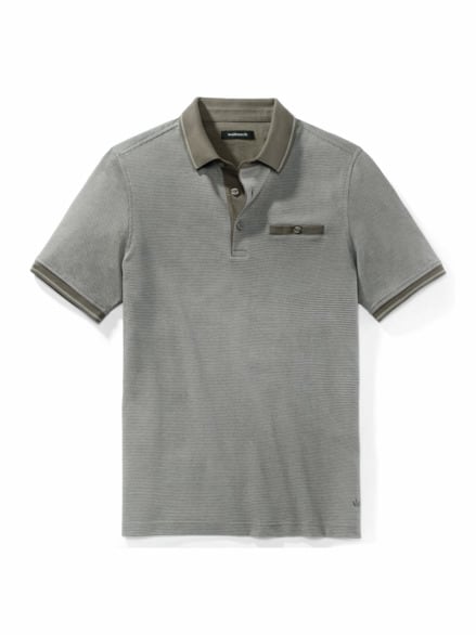 Extraglatt-Polo Bestklima Khaki Extraglatt-Polo Bestklima Khaki