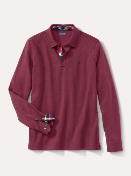 Premium Polo Supersoft Bordeaux