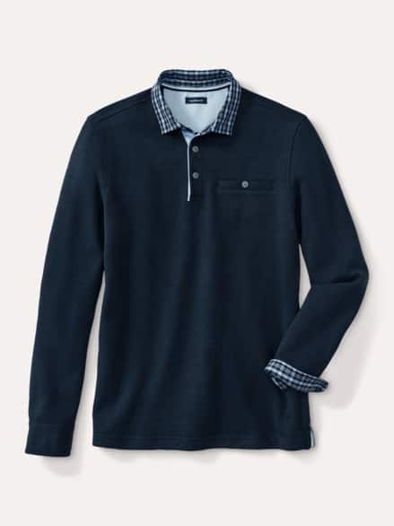 Hemdpullover 2.0 Marine