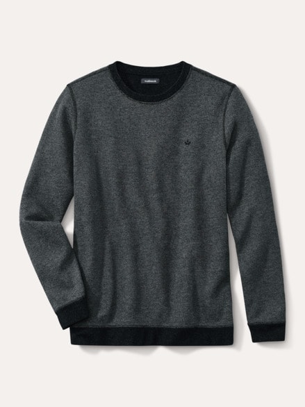 Struktur Pullover Bicolor Sand