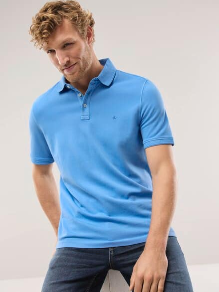 Überfärber Polo Kristallblau