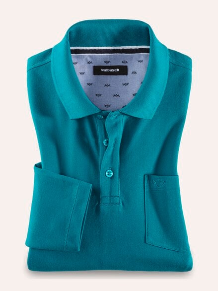 Pique-Polo Pima Cotton Lagune