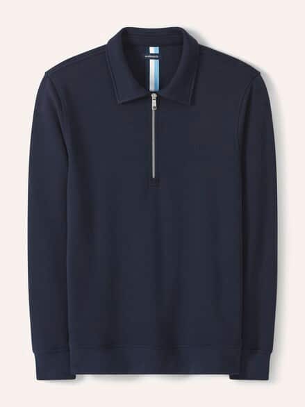 Polo Sweat Marine