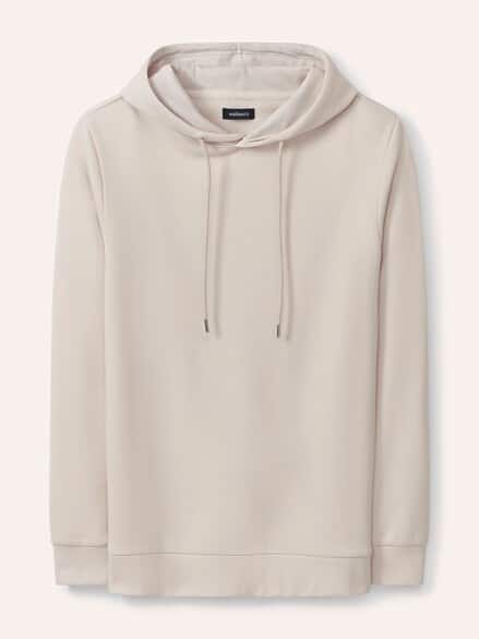 Easycare Kapuzen-Sweatshirt Natur