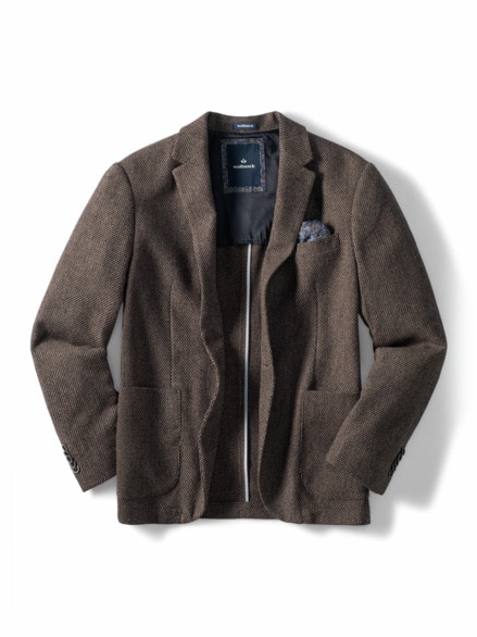 Struktur-Komfort Sakko Braun Struktur-Komfort Sakko Braun