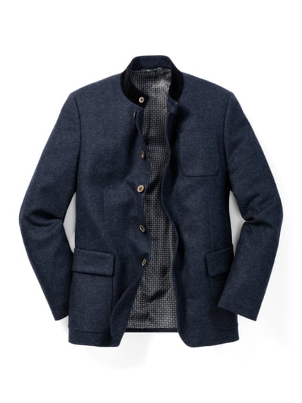 Lodenjanker Marine Melange