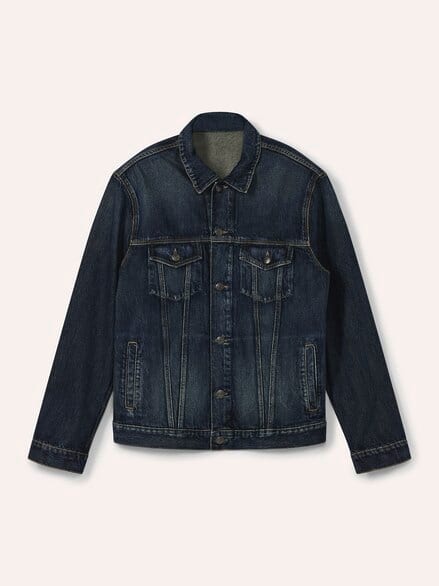 Jeansjacke Blau