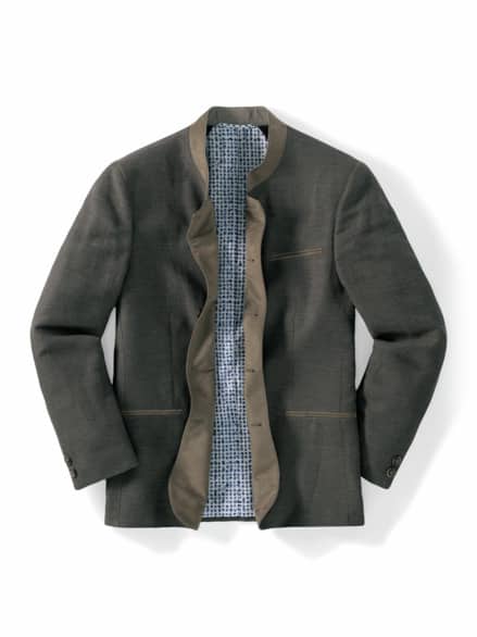 Reiseleinen-Janker Khaki Reiseleinen-Janker Khaki