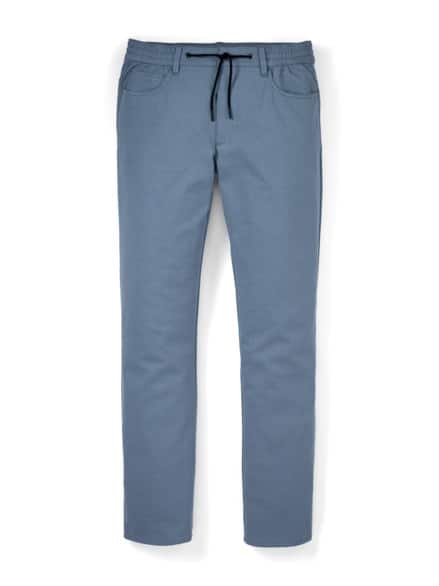 Five Pocket Stretch & Relax Rauchblau