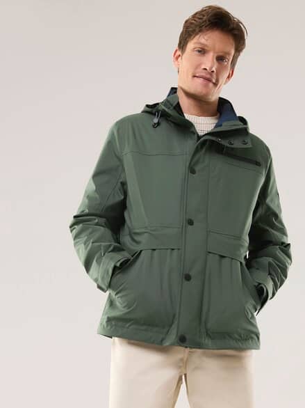 Aquastop Jacke 2 in 1 Oliv