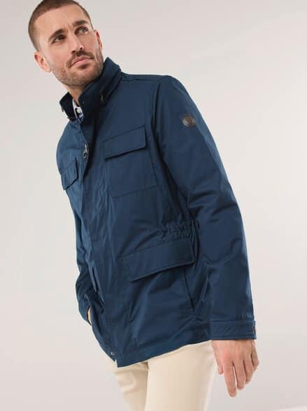 Multitaschen Jacke Marine