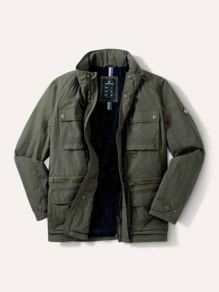 Aquastop Traveller Jacke Oliv