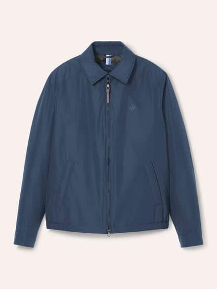 Wasserabw. Blouson aus Microfaser Marine