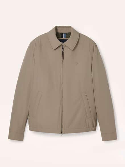 Wasserabw. Blouson aus Microfaser Beige