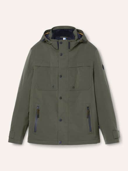 Wasserdichte Funktionsjacke Oliv