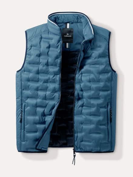 Klimakammern Leichtweste Rauchblau Klimakammern Leichtweste Rauchblau