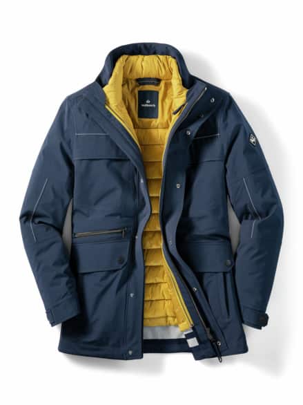 Aquastop 4-Jahreszeiten Jacke 4in1 Marine
