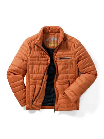 Microfaser Leichtjacke 2.0 Rotorange