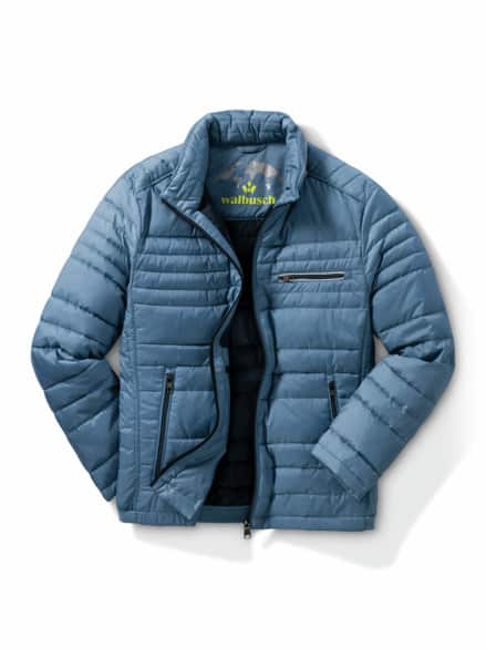 Microfaser Leichtjacke 2.0 Rauchblau