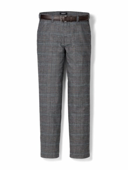 Gürtel-Chino Wool-Look Kariert Gürtel-Chino Wool-Look Kariert