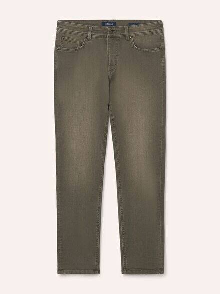 Jogger-Jeans Superstretch Oliv
