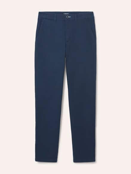Chino aus Baumwollstretch Dunkelblau