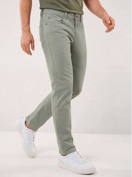 Baumwoll Five-Pocket Hellsalbei