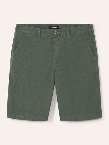 Leinen-Bermudas Frischekick Salbei