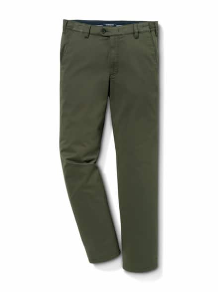 Extraglatt Dehnbund-Chino Khaki Extraglatt Dehnbund-Chino Khaki