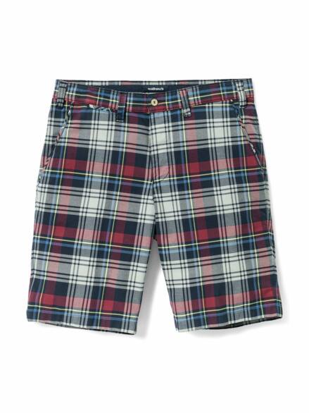 Urlaubs-Bermudas Blau/Beere Karo Urlaubs-Bermudas Blau/Beere Karo