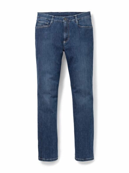 Extraglatt Flex Jeans Comfort Fit Mid Blue