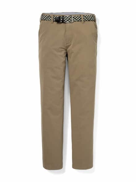 Extraglatt-Stretchbund-Chino Camel