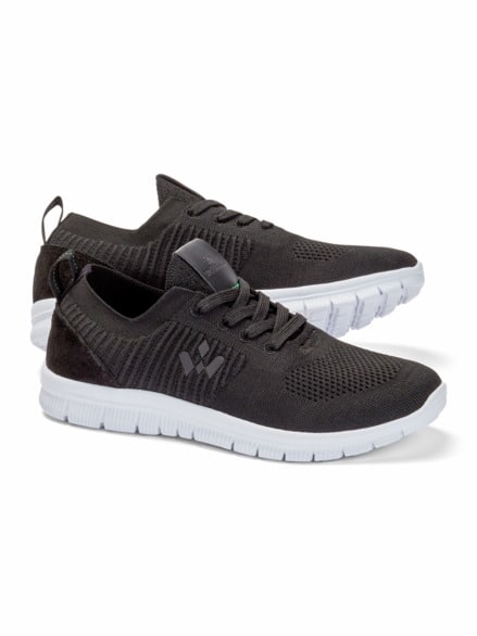 Aktiv-Sneaker Ultraleicht Schwarz