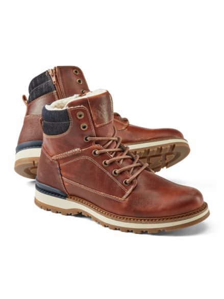 Thermo Stiefel Cognac