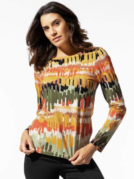 Viskoseshirt Highlands Multicolor